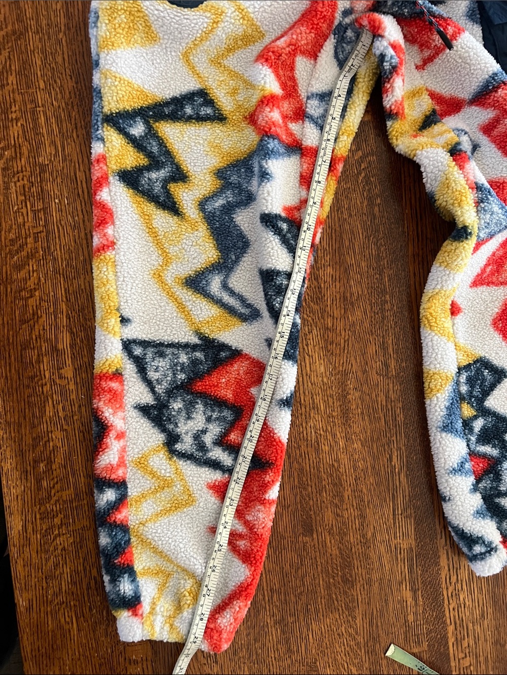 Nike Jordan Mountainside Multi Print Sherpa Fleece Men's Loose Fit Pants SZ S - Picture 5 of 16